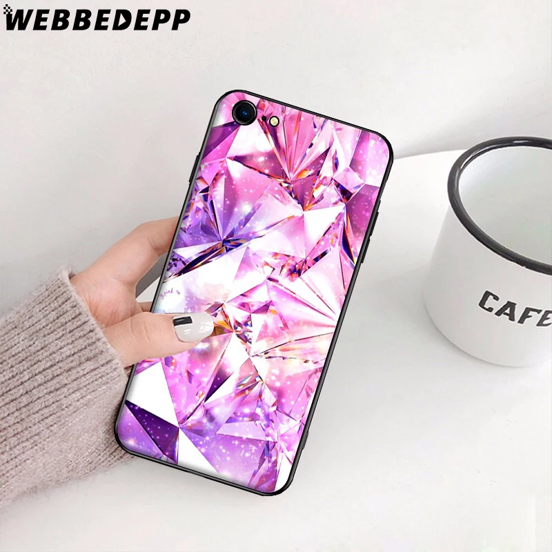 С кристалалми и стразами мягкий чехол для samsung Galaxy S6 S7 край S8 S9 S10 Note 8 9 10 плюс S10e A10S