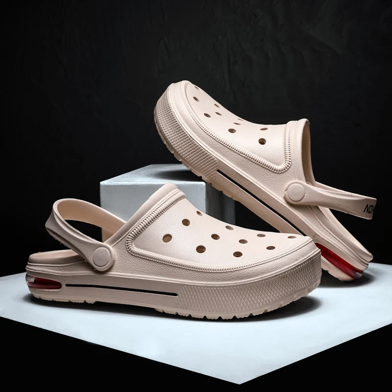 

Fashion Mens Summer Sandals for Beach Sports Women Sandals Outdoor Couple Mules Garden Popular Male Breathable Beach Slippers