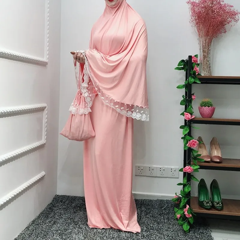 Мусульманская женская одежда для молитв топ и юбка комплект из двух предметов