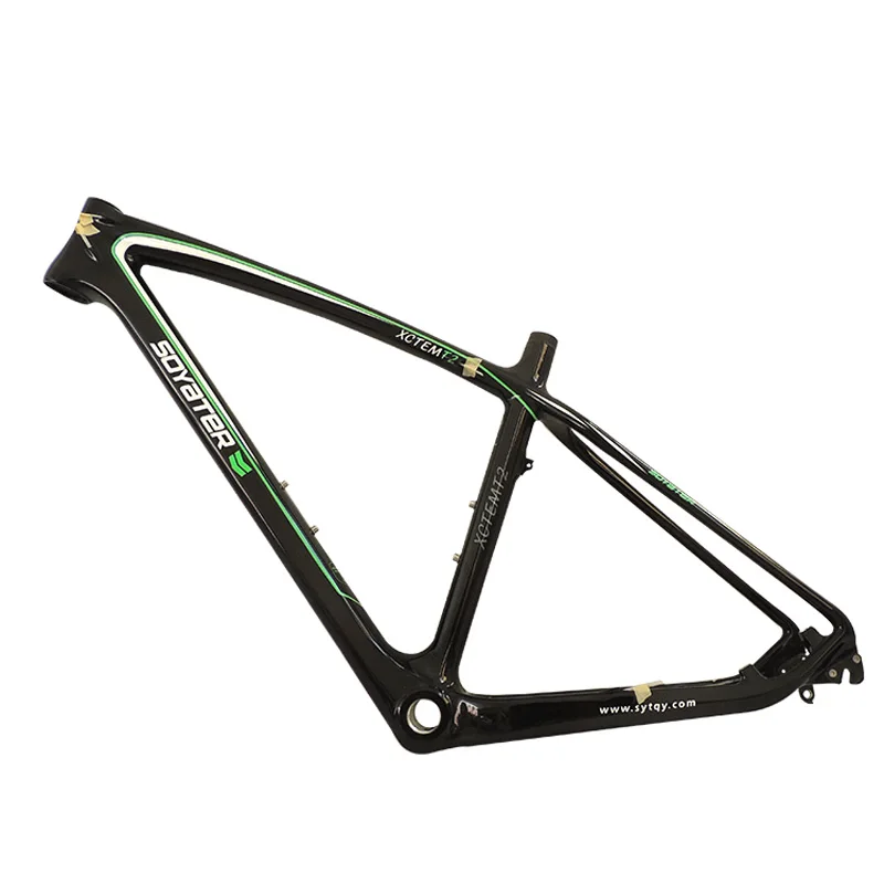 SY 27 5 полностью углеродистая велосипедная Рама коническая гарнитура 16 дюймов