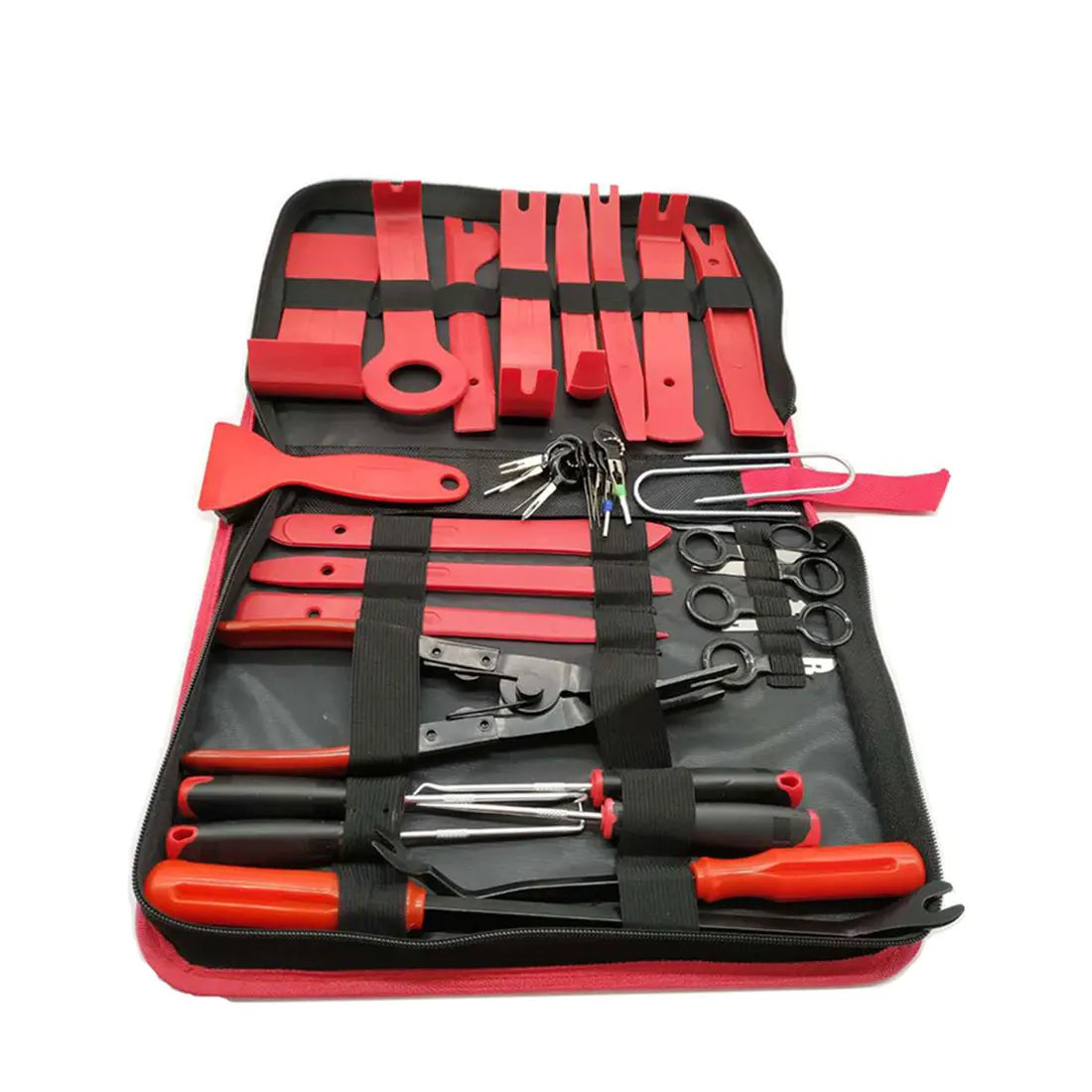 

11/19/38pcs Set Car Audio Repair Tool Trim Removal Tool Car Panel Trim Removal Tool Kit Car Clamp Fastener Removal Kit