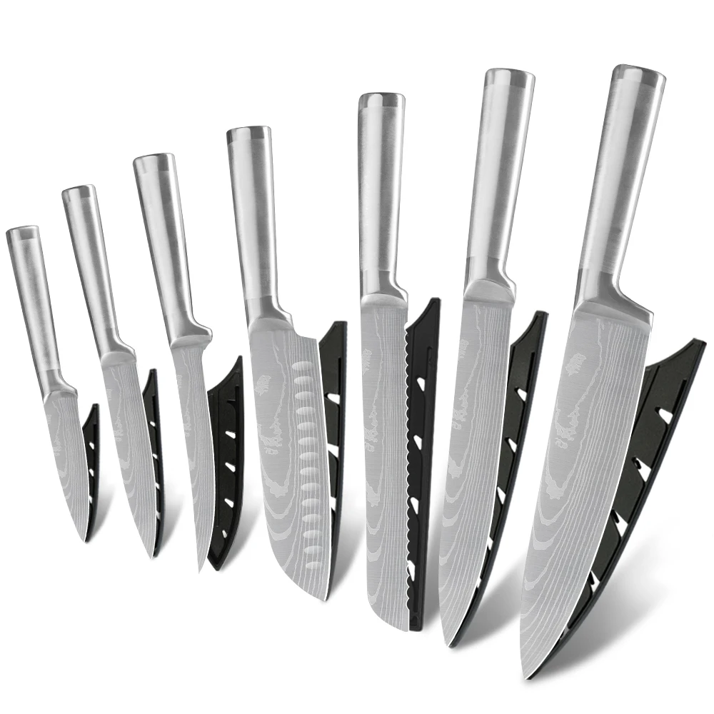 XYj японский набор ножей шеф повара фруктовый нож Santoku для обрезки нарезки хлеба