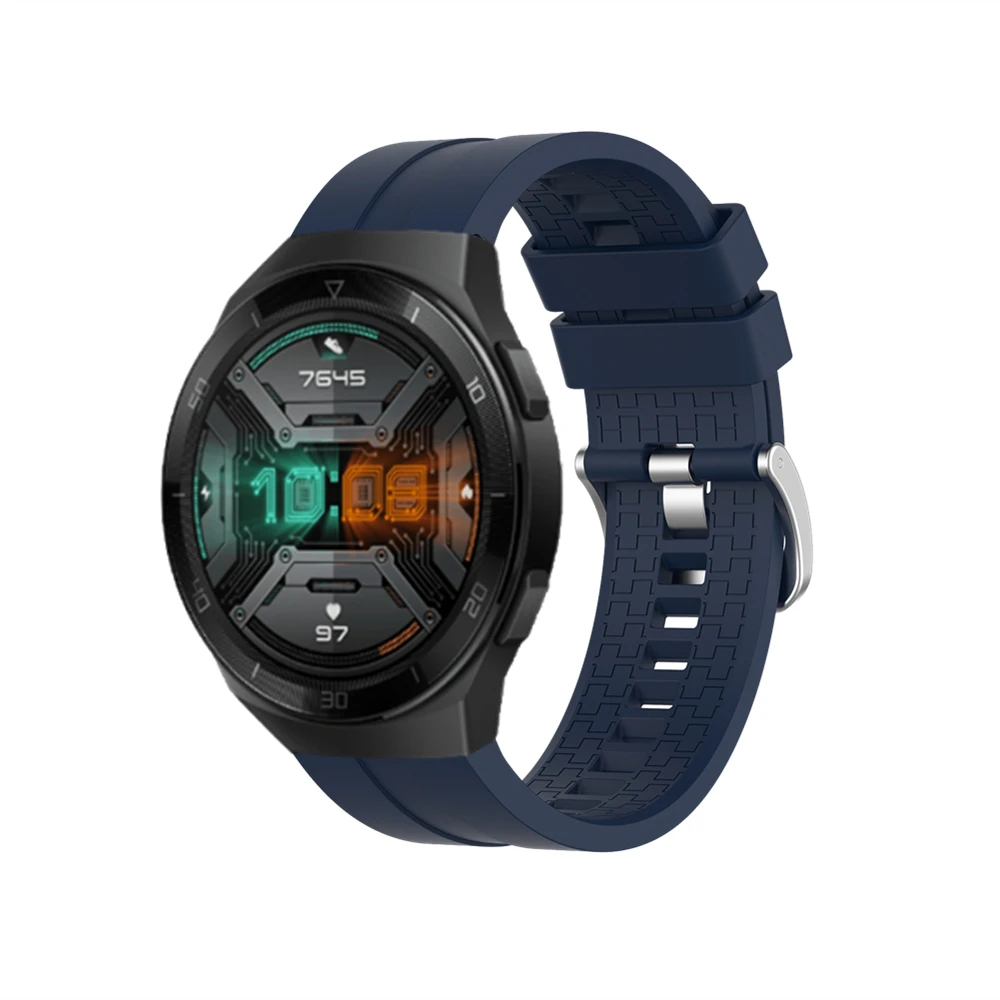 Силиконовый ремешок для часов Huawei Watch GT 2e спортивный на запястье Honor Magic 2 GS Pro |