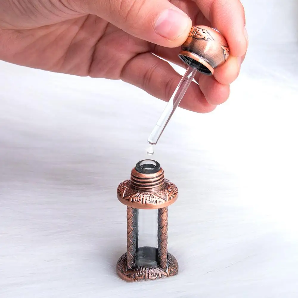 H &amp D 3 мл винтажная многоразовая флакон для духов с эфирным маслом в ретро стиле