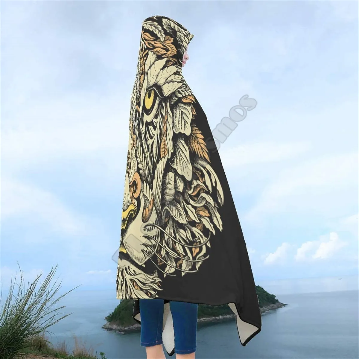 

Animal dog Hooded Blanket 3D Printed Wearable Blanket Adults men women kids Boy Girl Blanket blanket throw