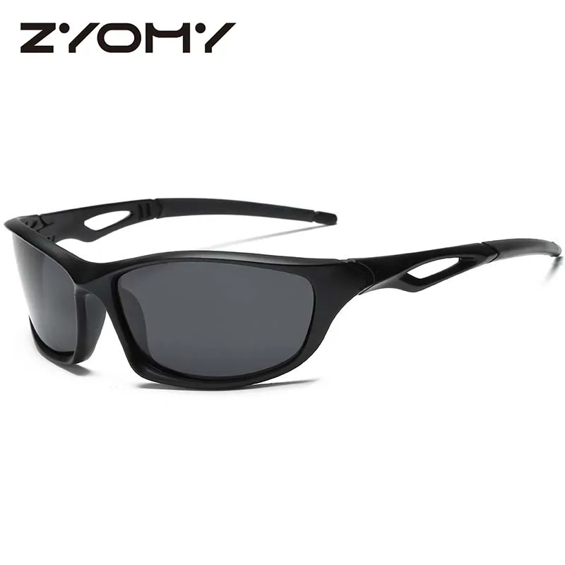 C3 Zyomy Goggle очки спортивные солнцезащитные очки поляризованные UV400 очки для вождения Gafas брендовые дизайнерские Oculos De Sol - Цвет линз: C3