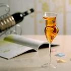 1 шт. Хрустальный сексуальный женский бокал в форме груди, бокал для красного вина, шампанского, бокал для коктейлей, бара, клуба, пива, кухонная посуда