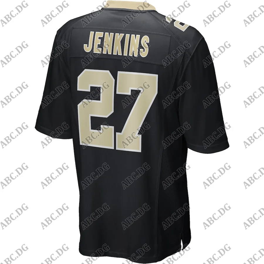 

Men Women Kid Youth New Orleans Malcolm Jenkins Black Game Player Jersey