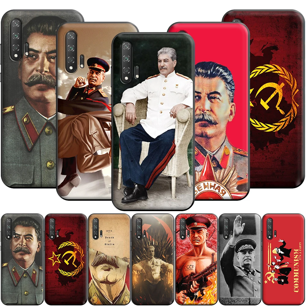 Силиконовый чехол для Oneplus 5 5T 6 6T 7 7T Pro с российским командиром сталином |