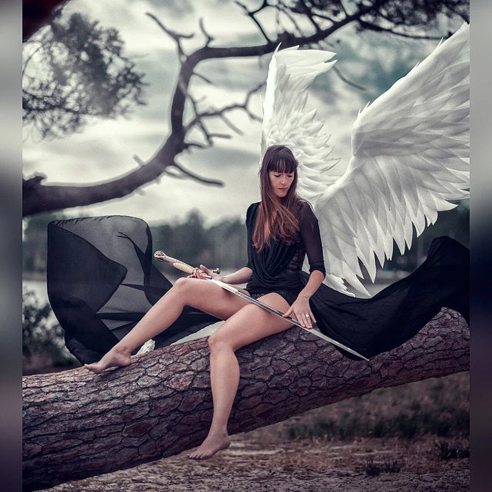 Хэллоуин 3D Ангел Дьявол большие крылья крой подходит для ежедневного ношения