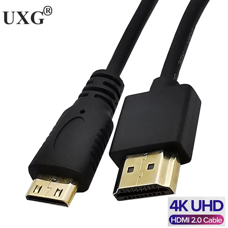 

OD 3,0 мм Mini HD TV-совместимый кабель 2k * 4k Hd @ 60 Гц Type A к Type C Male к Type A Male Cord 0,3 M-1m для камеры DV TV Tablet PC