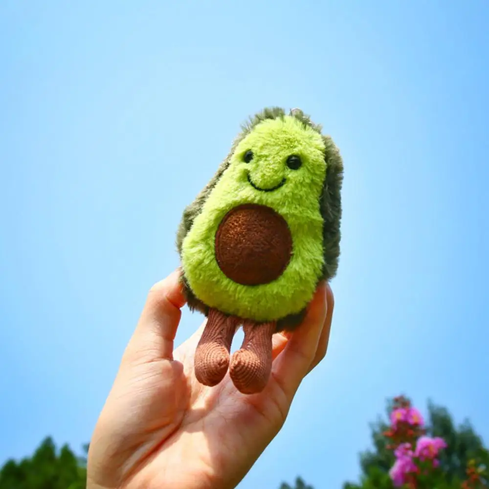 Кулон авокадо 13 см в виде фрукта милая кукла-брелок мягкая плюшевая игрушка для