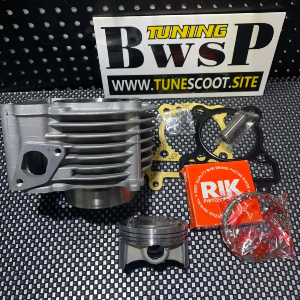 ЦПГ комплект тюнинговый 4х клапанный 59mm15P/65mm15P для Yamaha RS100 BWS125 CYGNUS125 YW125 MIO тюнинг