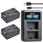 Аккумулятор и зарядное устройство для Panasonic Lumix DMC FZ40K FZ45K FZ47K FZ48K FZ60 FZ70 FZ100 FZ150