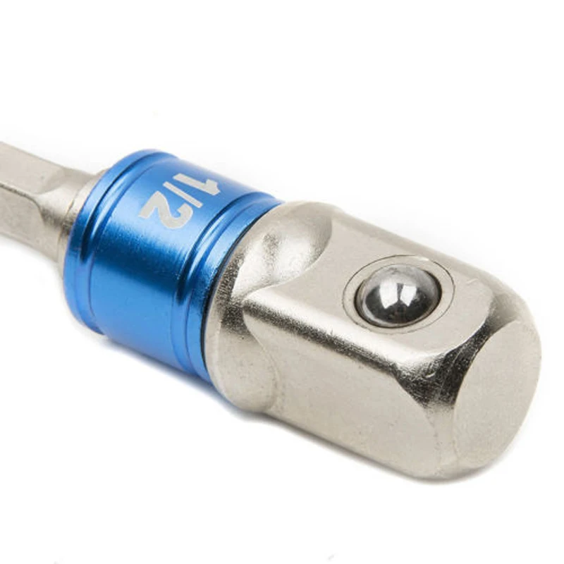 

3pcs Socket Bit Adapter Drill Nut Driver Power Extension Bar Set 1/4 3/8 1/2