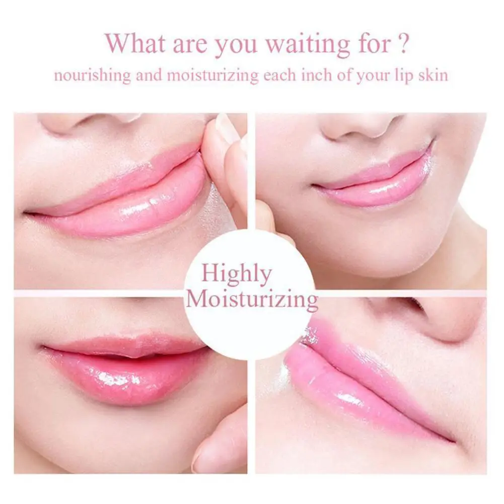 

New 7.5g Lip Makeup Care Lip Balm Moisturizing and Good Night Mask Lip Lines Lips Anti-chapped Fades Base Lipstick Nourishi J3A7