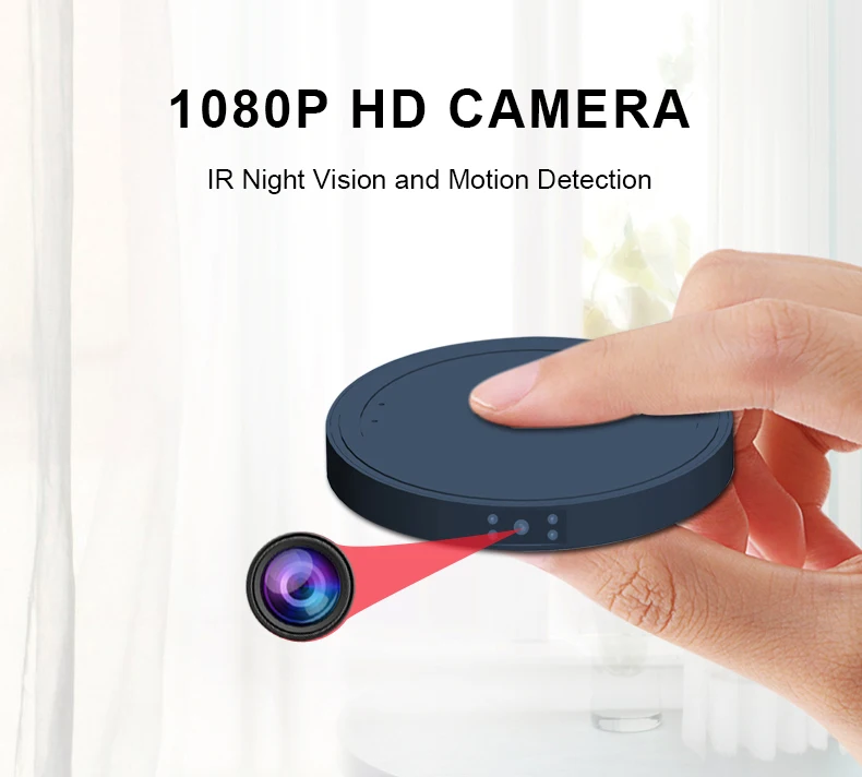 MD19 мини камера Быстрое беспроводное зарядное устройство для iPone samsung телефон HD 1080P ночное видение микро камера обнаружения движения видео рекордер