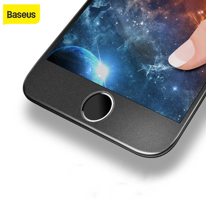Закаленное 3d стекло Baseus для iphone 8 plus 7 защитная пленка с полным покрытием