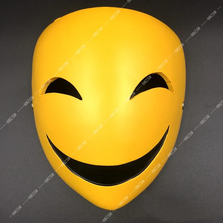 Регулируемая Маска Hiruko для взрослых из японского аниме шлем с черными пулями