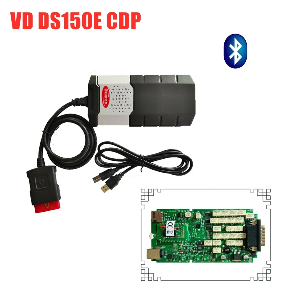 Лучшее качество одна зеленая плата для delphis ds150e cdp 2016R0 программного обеспечения