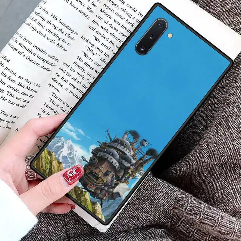 

Howls Moving Castle Phone Cases For Samsung Galaxy S8 S9 S10 Plus S10E Note 3 4 5 6 7 8 9 10 Pro Lite cover