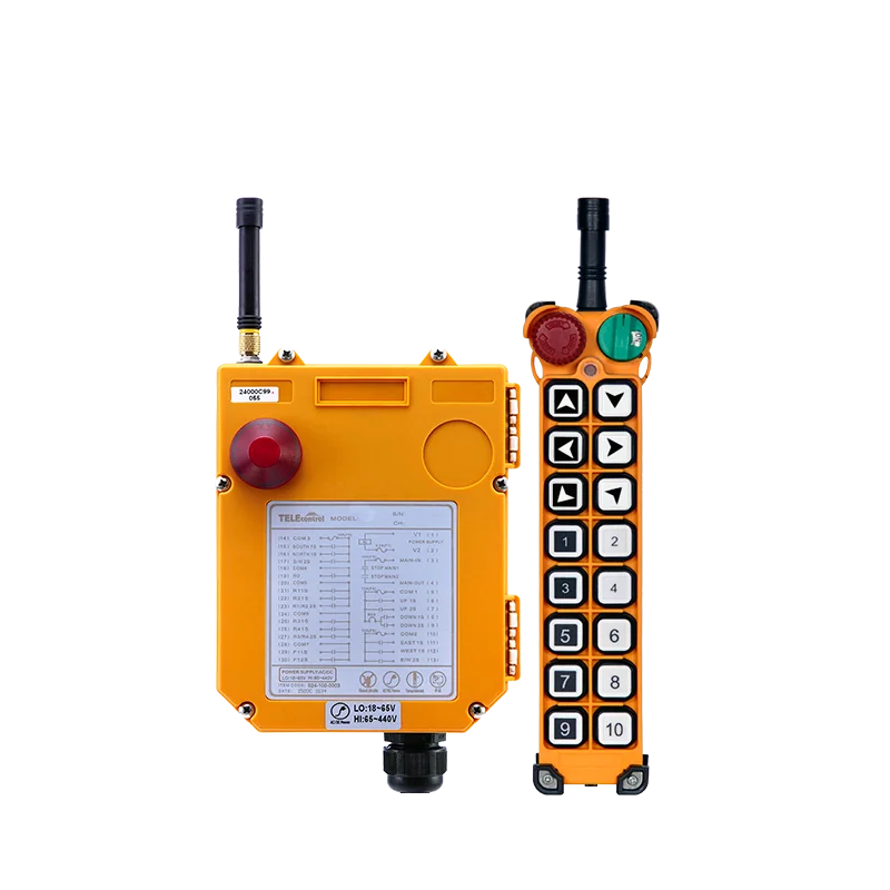 

UTING TELEcontrol 36V 220V 380V AC Industrial Hoist Crane Remote Control F27-16S F24-16S 16 Single Speed Buttons Lift Crane