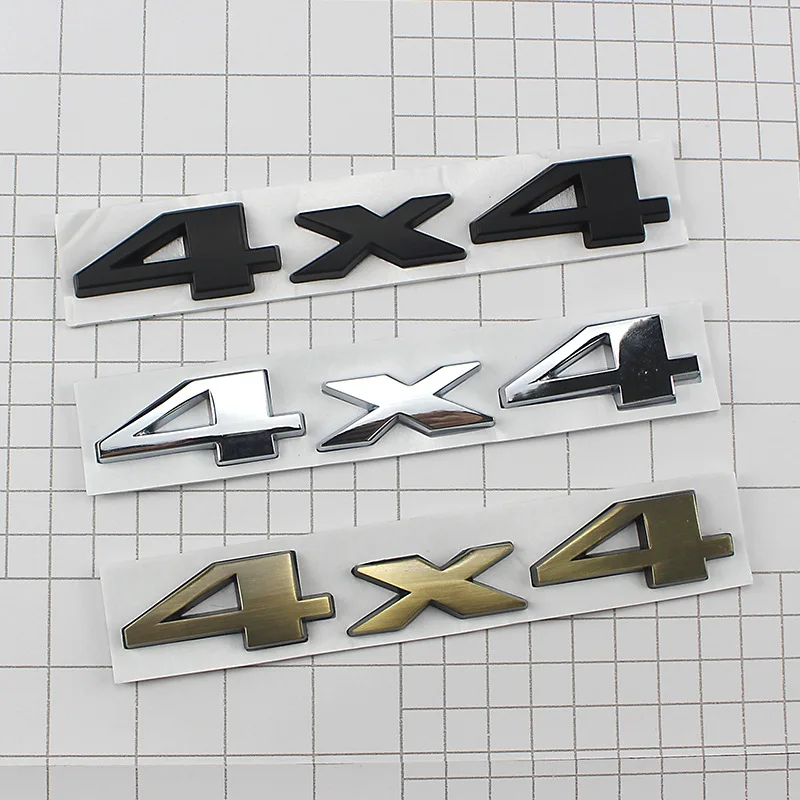 

1 Pcs 3D Metal Sticker 4WD Emblem 4X4 Badge Decal Car Styling for Honda CRV Accord Civic Suzuki Grand Vitara Swift SX4 Sticker