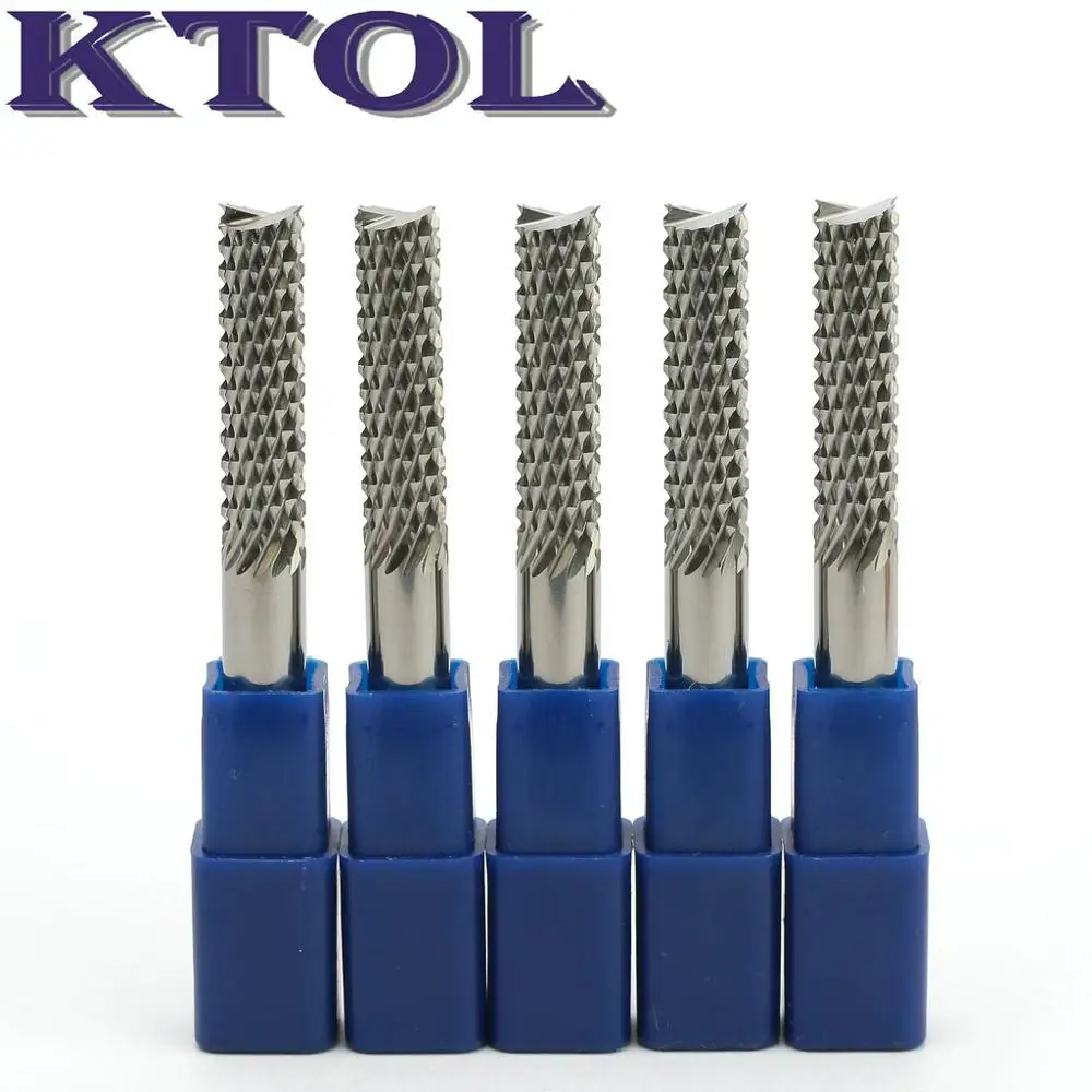 8*32 * 80L резак для печатной платы фреза из карбида Фрезы с ЧПУ на очень твердом