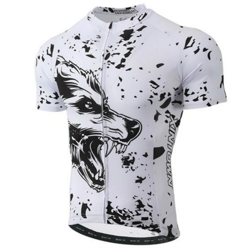 

2020 Мужская и женская дышащая велосипедная одежда Wolf, одежда для горного велосипеда, мужская летняя велосипедная одежда, Джерси для мотокрос...