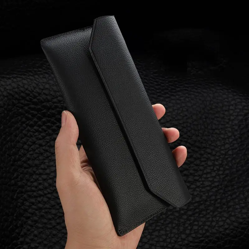 Чехол из натуральной кожи для Huawei Mate X XS чехол-конверт и магнитный чехол Etui P30 P40Pro