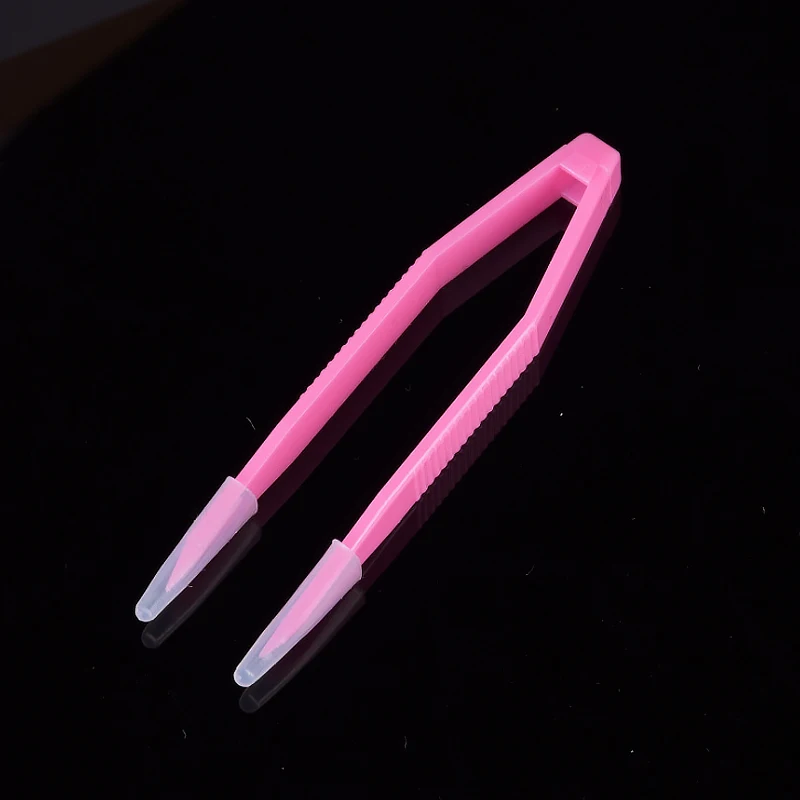 

10PCS/LOT Colorful Clamps Travel Contact Lens Inserter Remover Special Silica Gel Tweezers Suction Cups Stick For Accessories