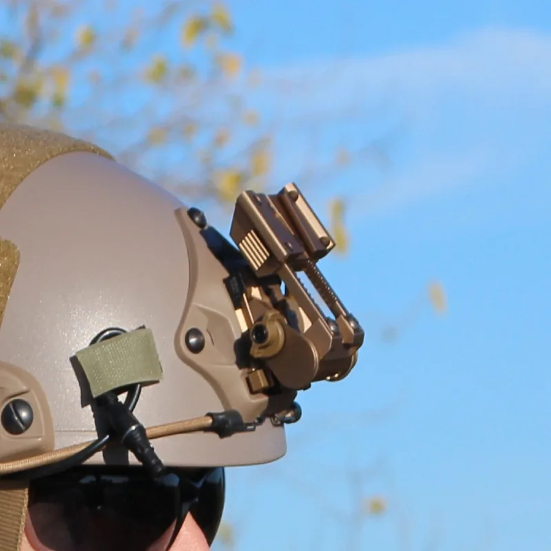 Тактический металлический шлем Wilcox L4 G24 NVG Mount Night Vision Fast OPS L4G24 запчасти для шлема