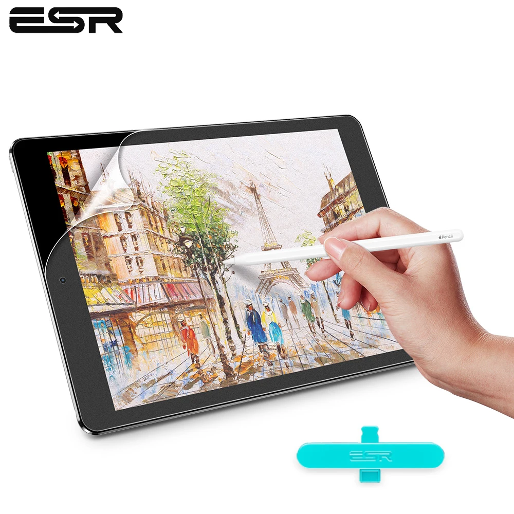 ESR бумага как протектор экрана для iPad Pro 9,7 10,2 10,5 11 12,9 дюймов картина ПЭТ пленка для Apple iPad 7 Air 3 2 1 Mini 5 4