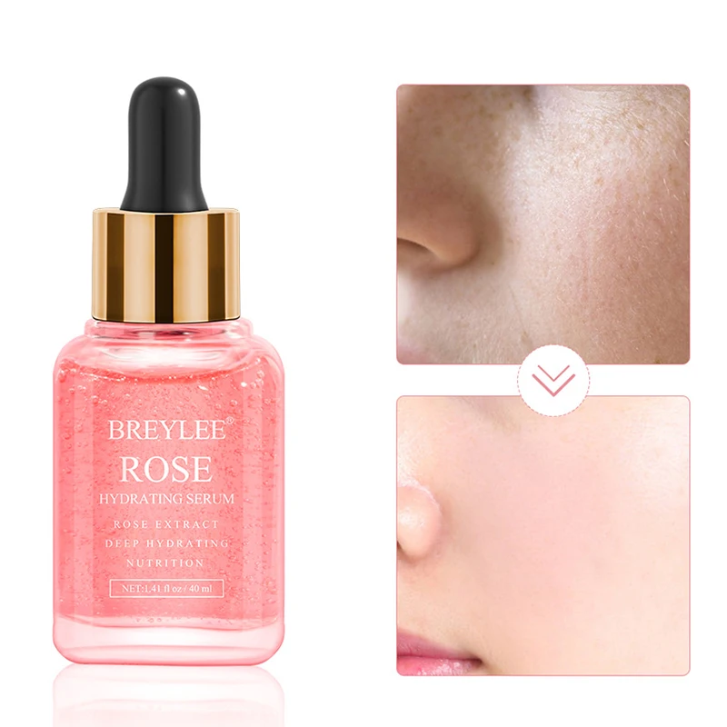 

40ml Rose Deep Hydration Face Essence Moisturizing Rose Essence with Rose Petals Extract Facial Skin Care SANA889