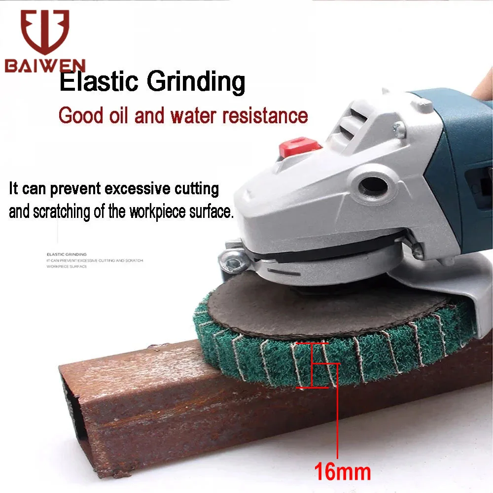 5-дюймовый угловой шлифовальный диск из нейлонового волокна круги для