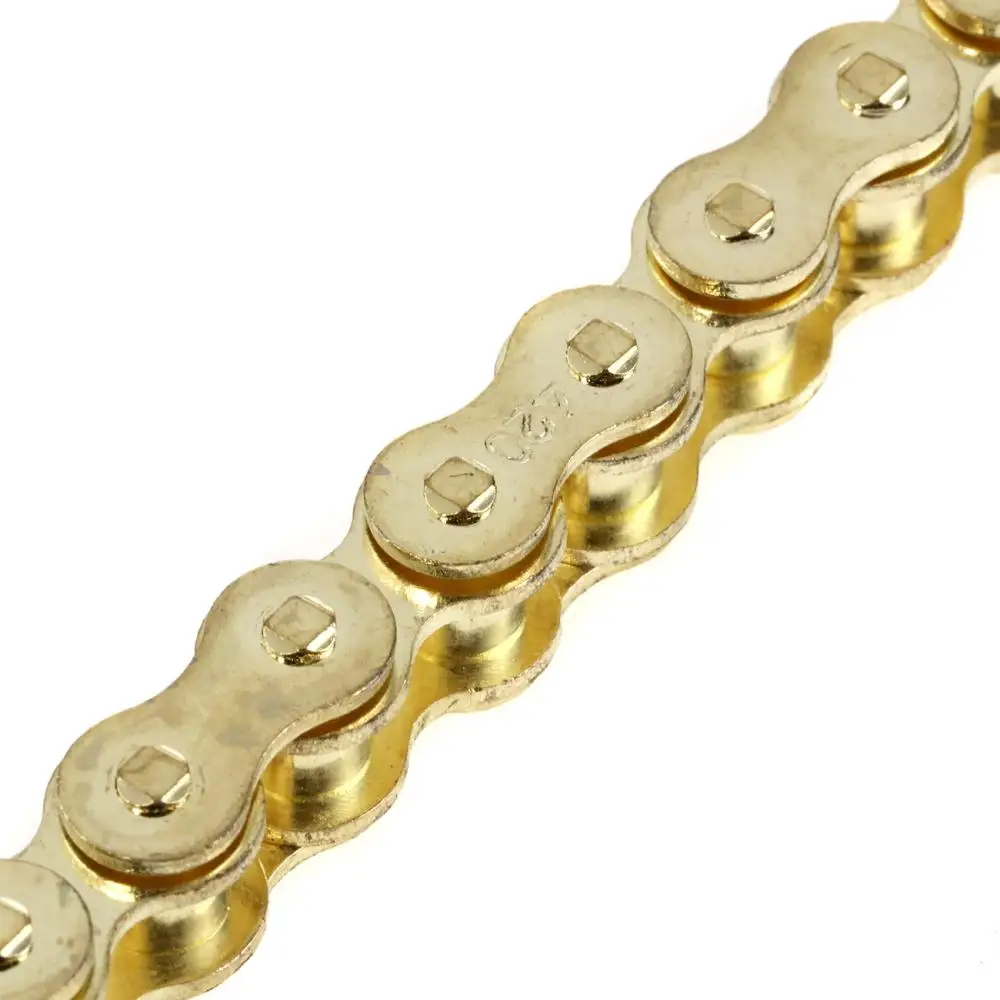 Стандартная цепь для мотоцикла 420 катка 132 разбрызгиватель звеньев цепи