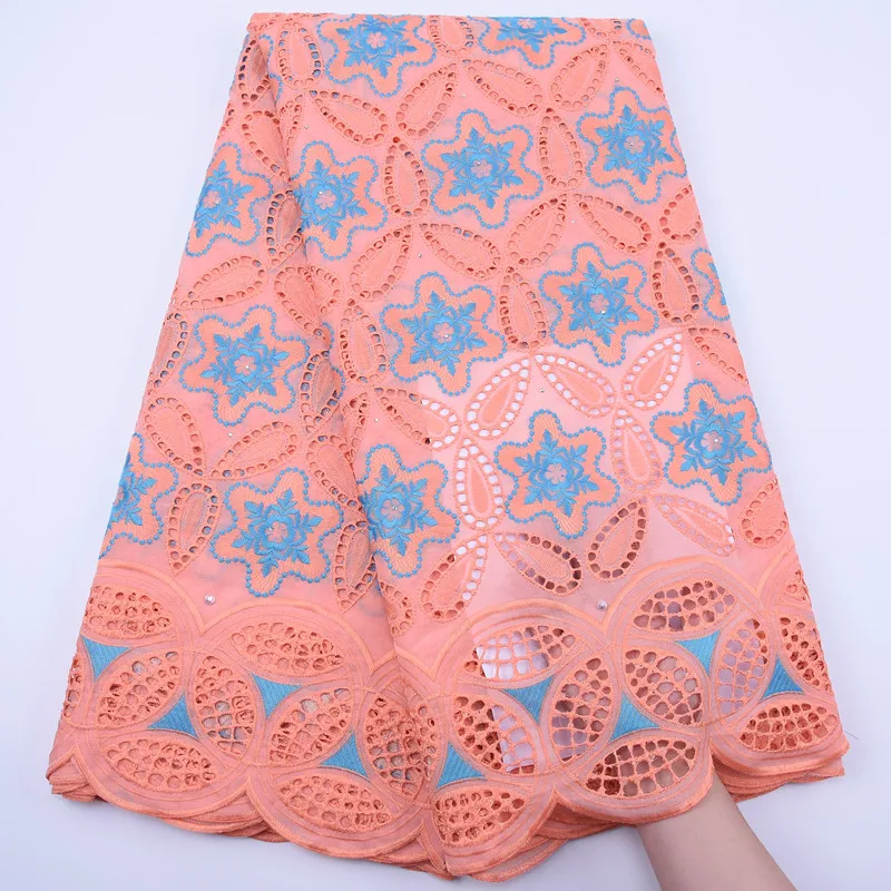 Африканская швейцарская вуаль кружевная ткань высокое качество 2020 вышивка сухая