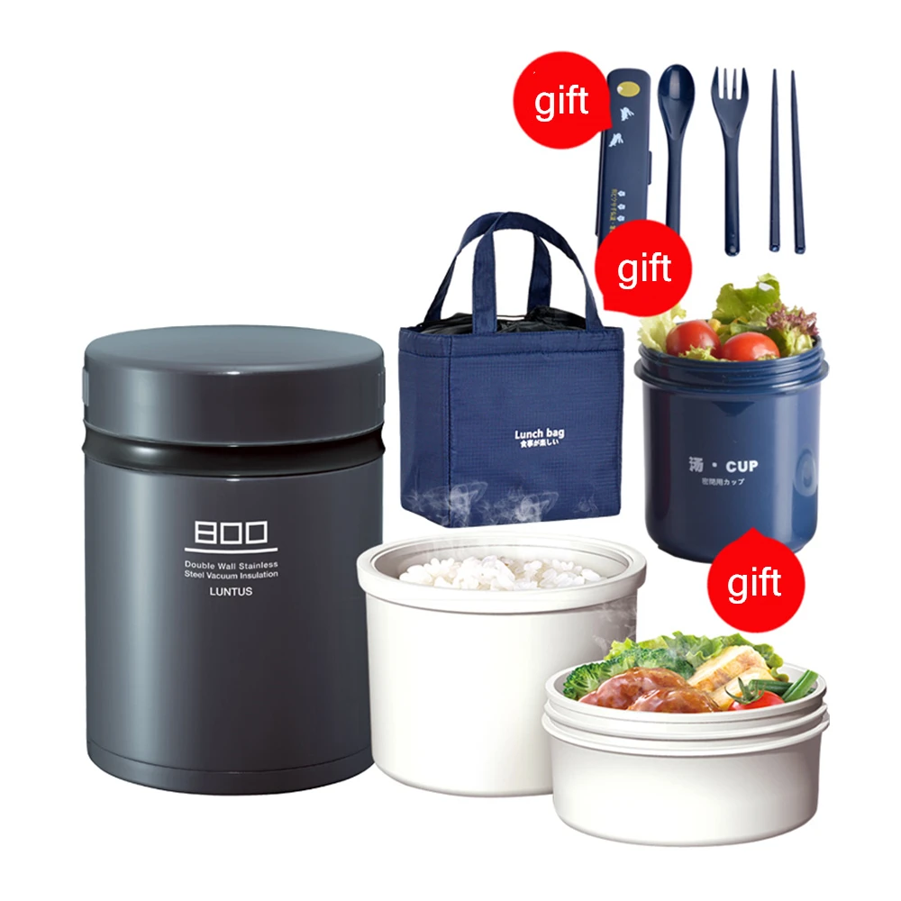 Японский стиль bento box пластиковые Ланч боксы из нержавеющей стали микроволновая