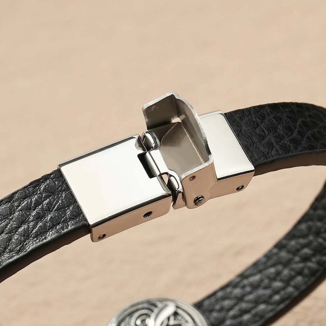 Браслеты Algiz рунические для мужчин и женщин подвески в стиле панк уличные