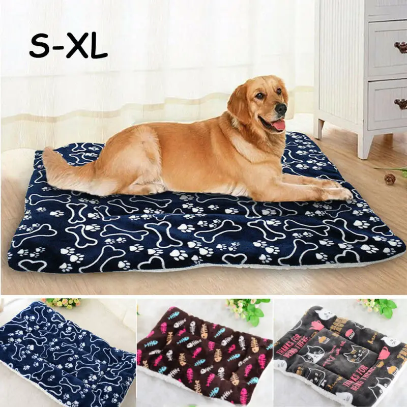 Большой моющийся домашний плед для собак кошек кровать подушка матрас мягкий