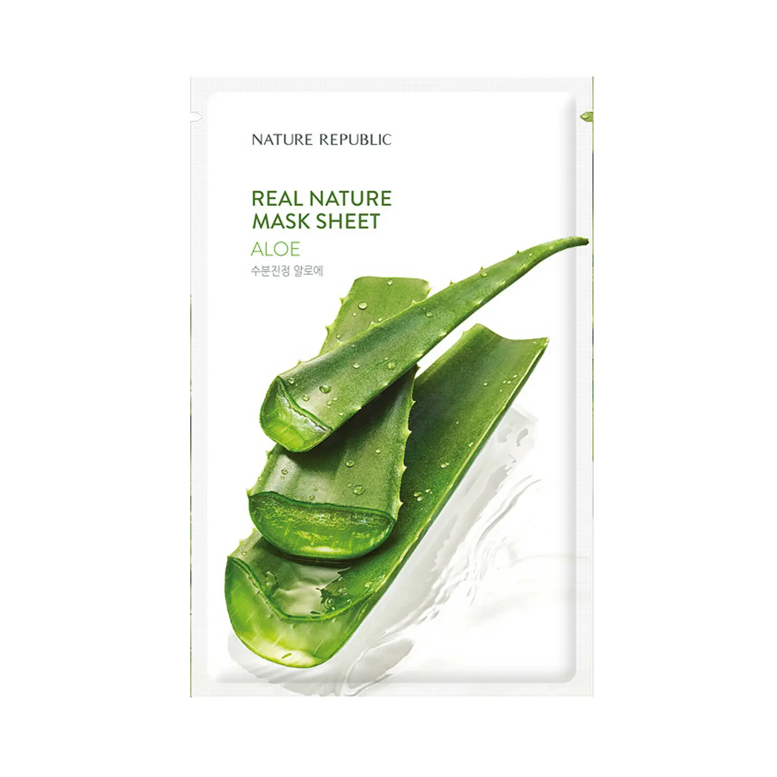 Nature Republic Real Тканевая маска 23 мл лечение акне для лица Уход за лицом Отбеливание