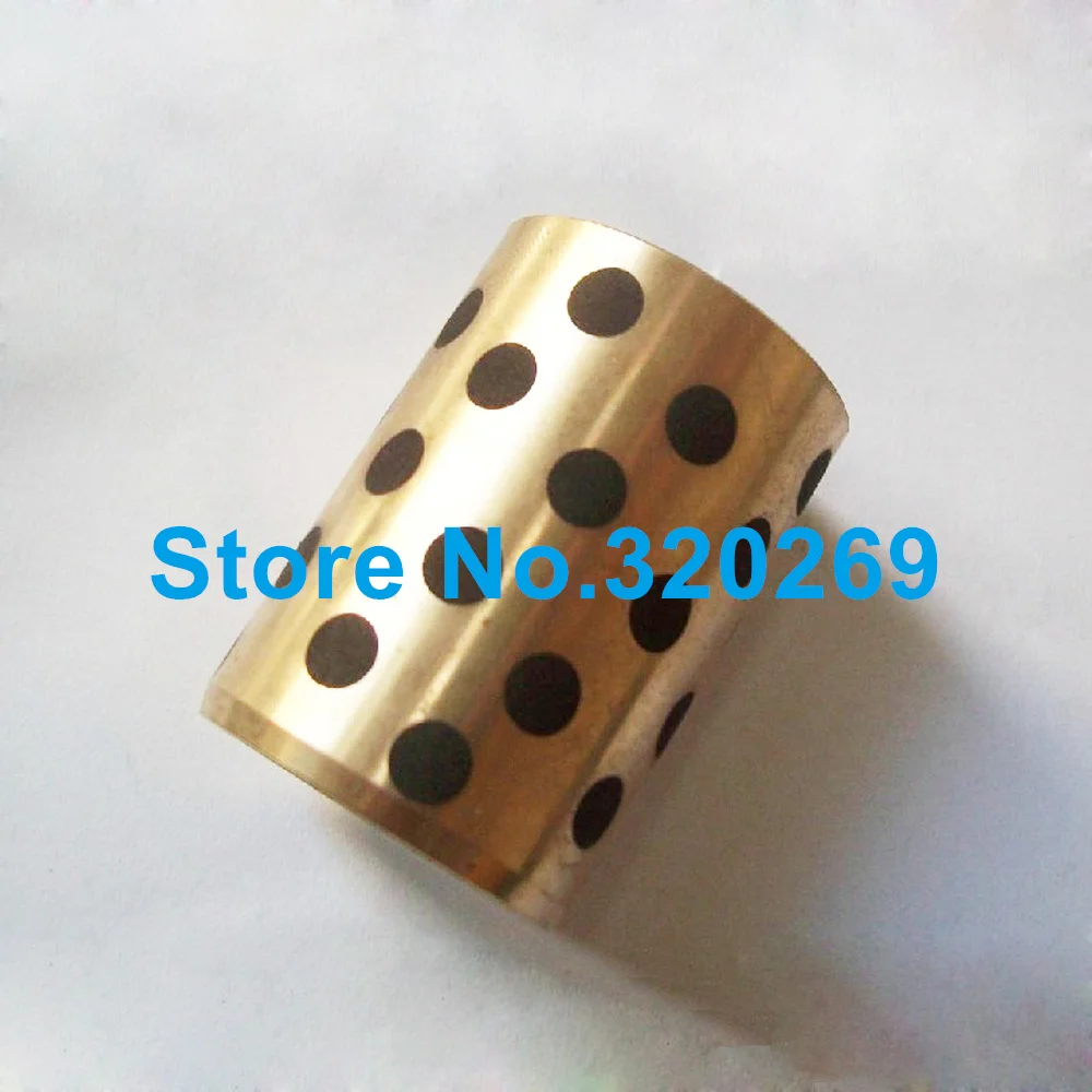 1PC JDB Oilless Impregnated Graphite Brass Copper Self Lubricant Embedded Bronze Bearing Bush ID 16MM 16X20X15 16X20X20 16X20X30 - купить по