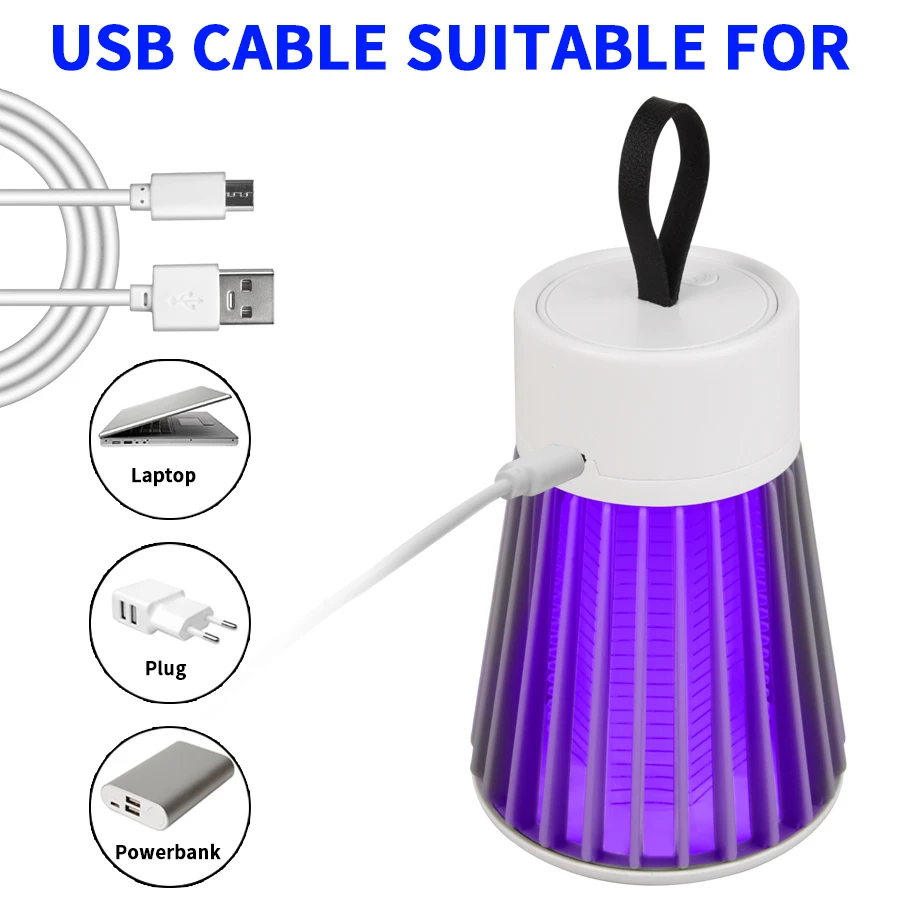 Лампа от комаров электрическое устройство для уничтожения с USB уличный и
