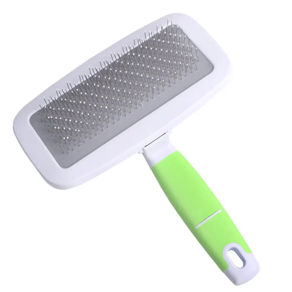

Pet Brush Craft Supply Self Cleaning Grooming Slicker For Cats And Dogs Short Long Haired Fur Small Medium Bristle Comb