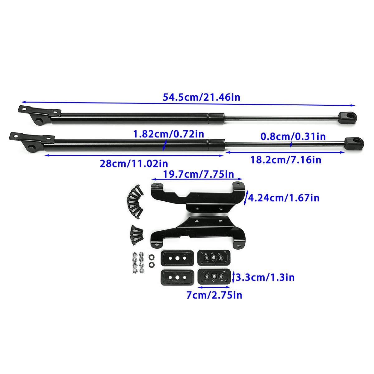 Передняя крышка двигателя автомобиля капот амортизатор для Jeep Wrangler JL 2018 2019