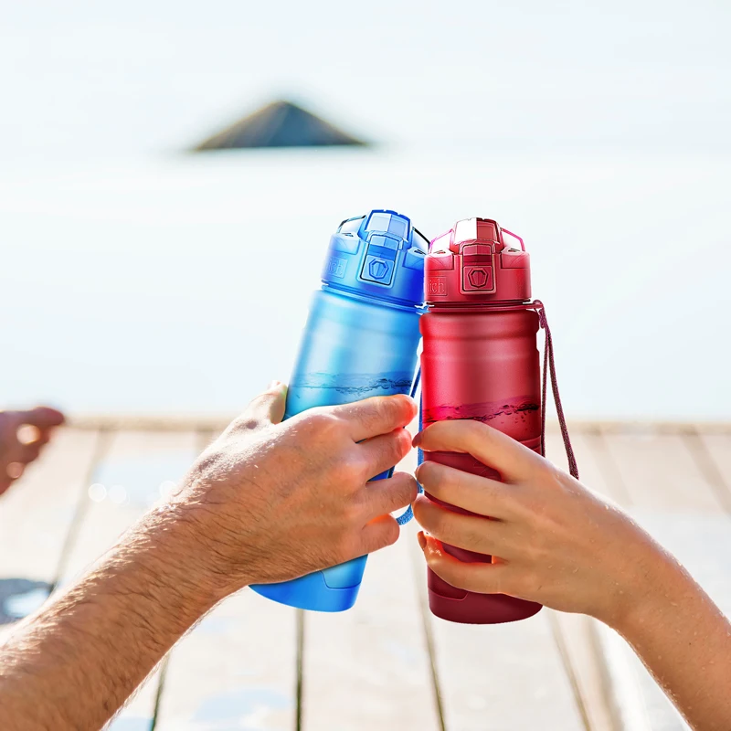 Настоящая белка zounich портативная Спортивная бутылка для воды BPA Бесплатная