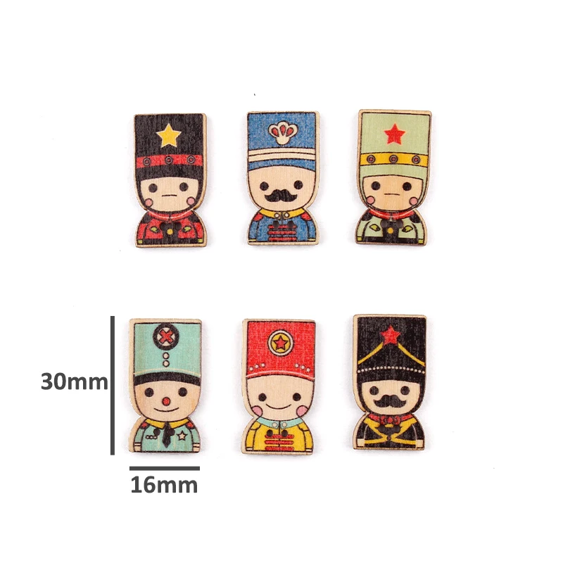 10 шт. деревянные пуговицы с 2 отверстиями для скрапбукинга поделки детская одежда