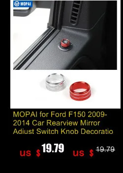 MOPAI для Ford F150 Raptor 2009- ABS Автомобильная центральная консоль навигационная панель декоративная крышка для Ford F150 Raptor 2009