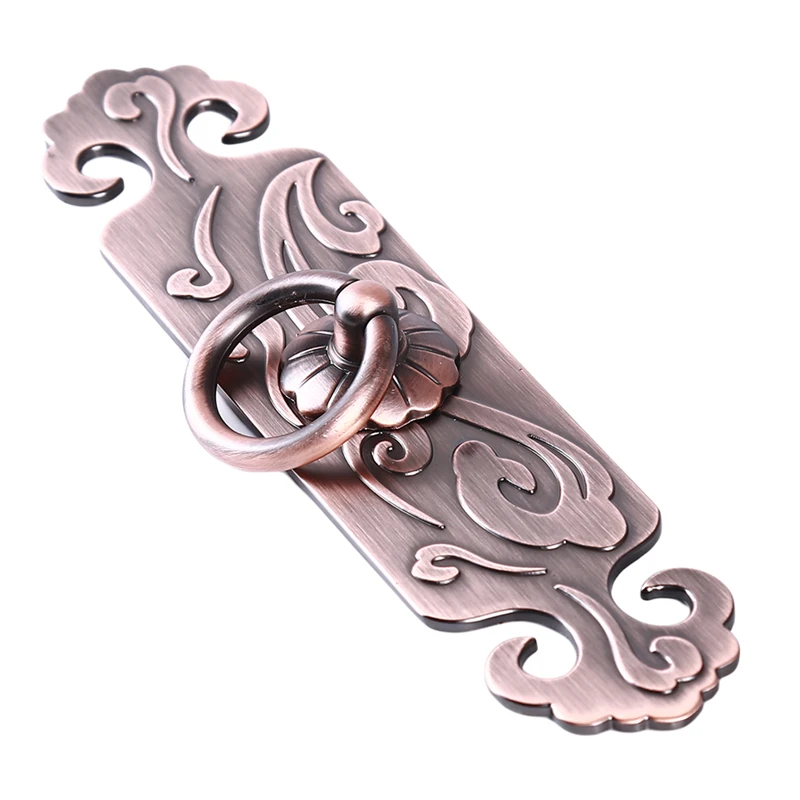 1 шт. дверная ручка из цинкового сплава в китайском стиле мебельные ручки