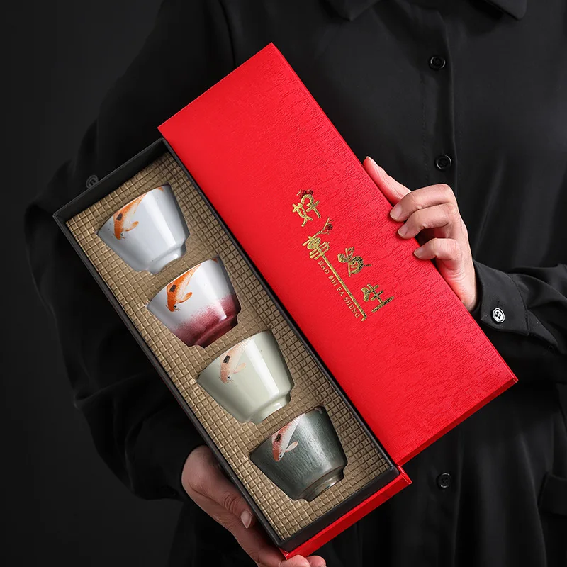 Японская ручная печь Крышка чайника набор керамический чай кунг-фу чашка Ge Ren Bei